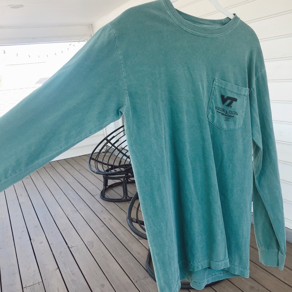 Virginia Tech Comfort Color Long-Sleeve